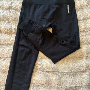 Gymshark Energy Seamless Leggings Black Large